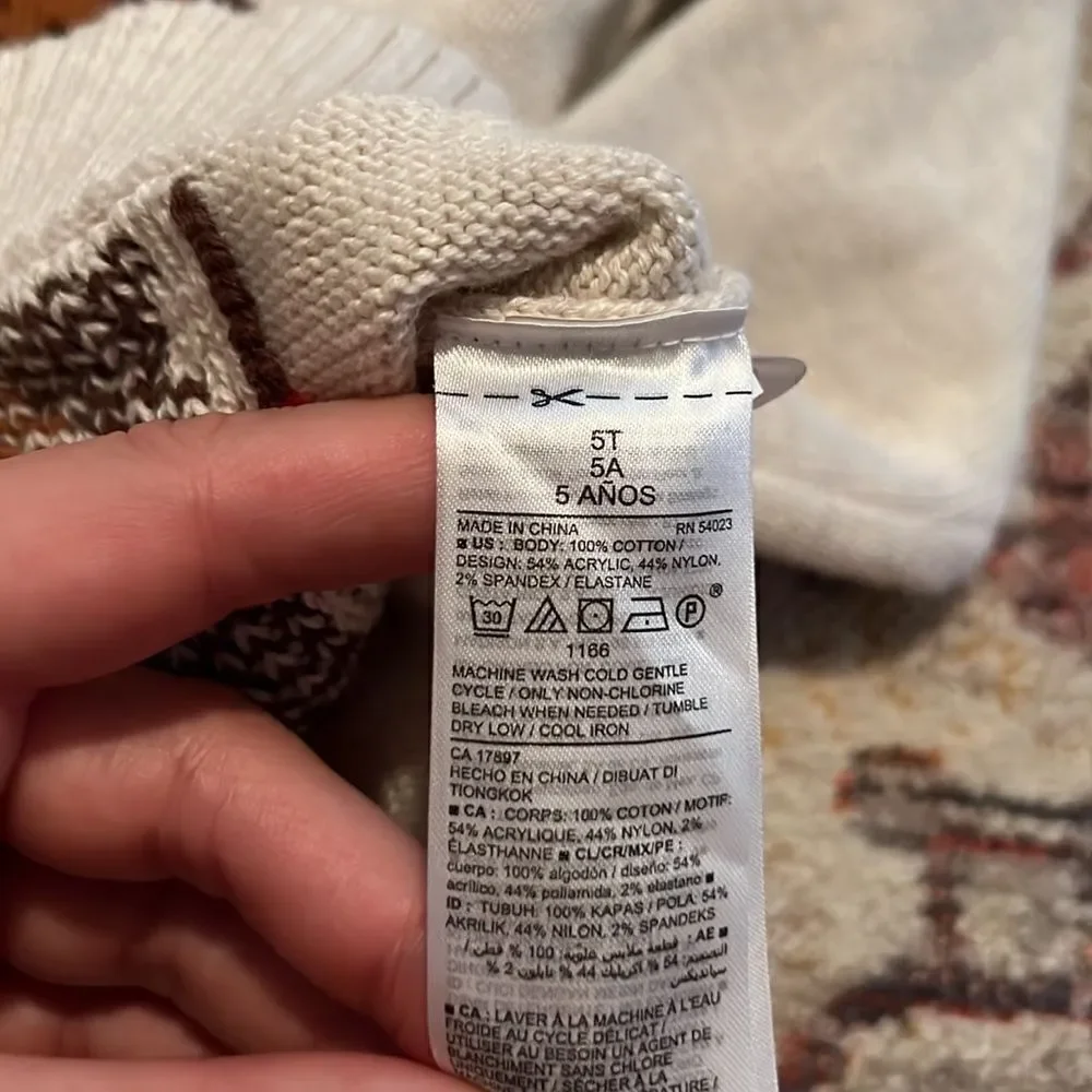 Toddler Old Navy Bear Sweater